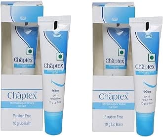 OPERIO Chaptex Lip Care Balm (Pack Of 2 * 10Gm) (Spf 15),white