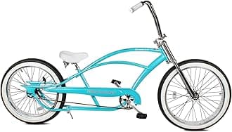 Bronco 29" baby blue bike