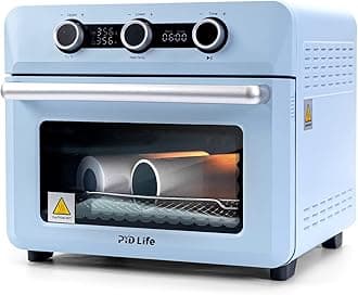PYD Life Sublimation Oven Machine 25 L 120 V 1600 W Light Blue Convection Oven for Sublimation Blanks Mugs Tumblers Cups Water Bottles Bulk Printing