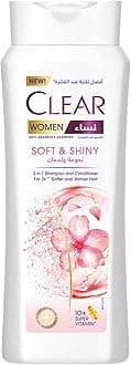 – 2in1 Shampoo & conditioner for women, anti dandruff shampoo, Soft & Shiny, for 3x** softer & shinier hair, 600 ml