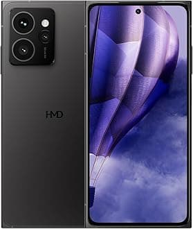 HMD Skyline | Dual Sim | Android 14 | 2 Day Battery | 6.55" 144Hz pOLED Display with HDR10 | 12GB/256GB | 108MP Triple Camera | 50MP Selfie Camera | International Version | Black