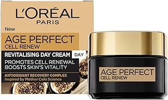 L’Oréal Paris Cell Renew Day Cream, Age Perfect Anti-Oxidant Recovery Complex Day Cream For Anti- Wrinkle, Firmness And Vitality, 50ml