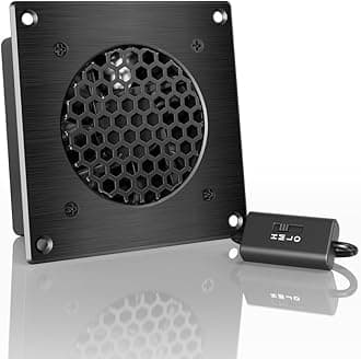 AC Infinity, AIRPLATE S1 Home Theater and AV Cabinet Fan 4"