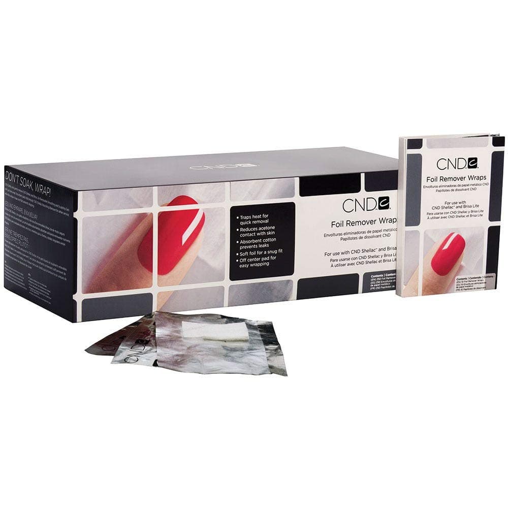 Shellac Brisa Lite Foil Remover Wraps, 250 Count
