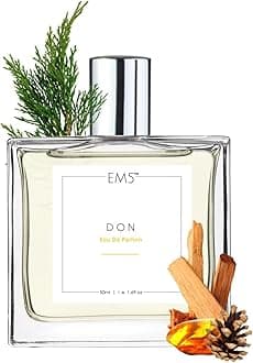 EM5 Don Perfume for Men | Woody Powdery Warm Spicy Fragrance | 50ml Eau de Parfum Spray | Luxury Gift for Him