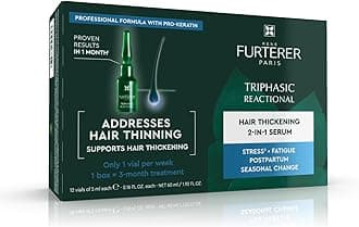 Rene Furterer Triphasic Reactional Anti Hair Loss Ritual Sudden Hair Loss Treatment, 5 ml, Pack of 12
