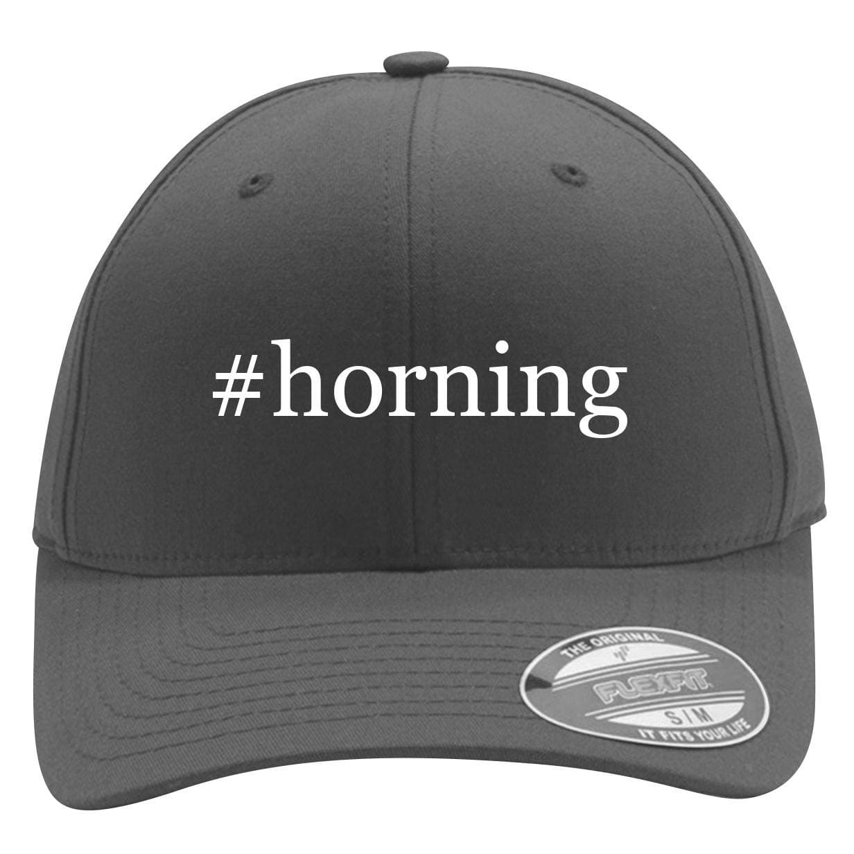 #Horning - Men's Hashtag Flexfit Baseball Cap Hat