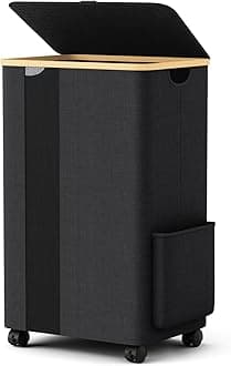 BlissTotes Laundry Baskets 100L Grey1