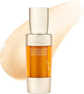 - Sulwhasoo Concentrated Ginseng Rejuvenating Serum- Ginseng & Peptide Anti-Aging Serum with Niacinamide, Retinol, Vitamin B5 & Hyaluronic Acid for Wrinkles & Hydration