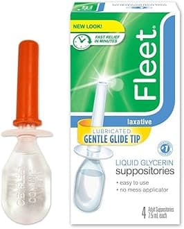 Fleet Liquid Glycerin Suppositories - 4 ea by Fleet