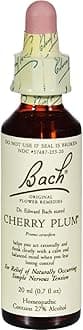 Bach Original Flower Remedies, Cherry Plum - Be in Control - Natural Homeopathic Flower Essence for Emotional Balance - Vegan, Gluten Free, Sugar Free - 20mL Dropper