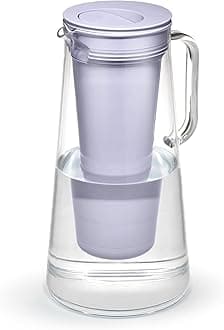 Home – Water Filter Pitcher, 10-Cup, Wisteria, BPA Free Designed for Everyday Protection Against Bacteria, parasites, microplastics, Lead, Mercury, PFAS and a Variety of Chemicals