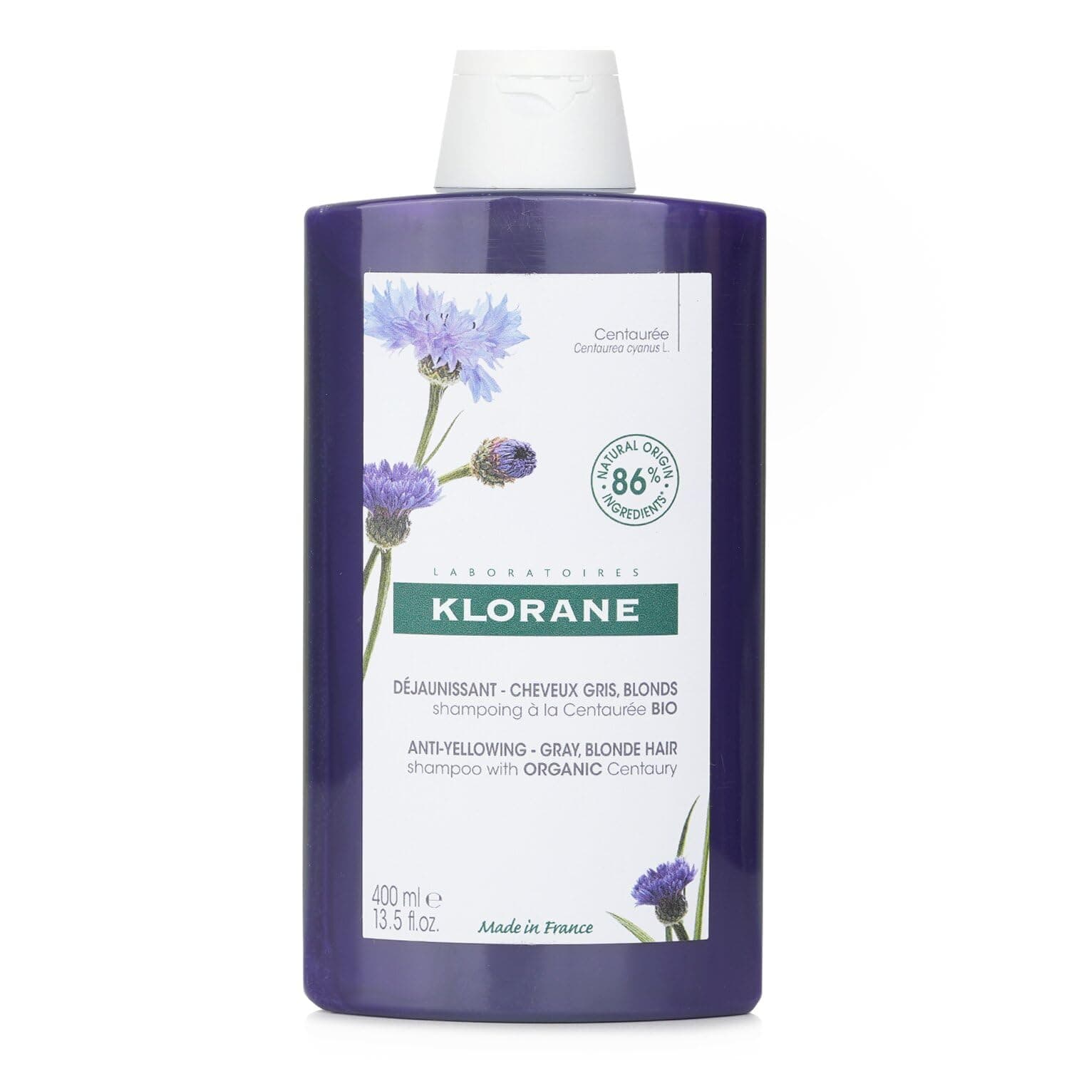 KLORANE CENTAUREA SHAMPOO 400 ML