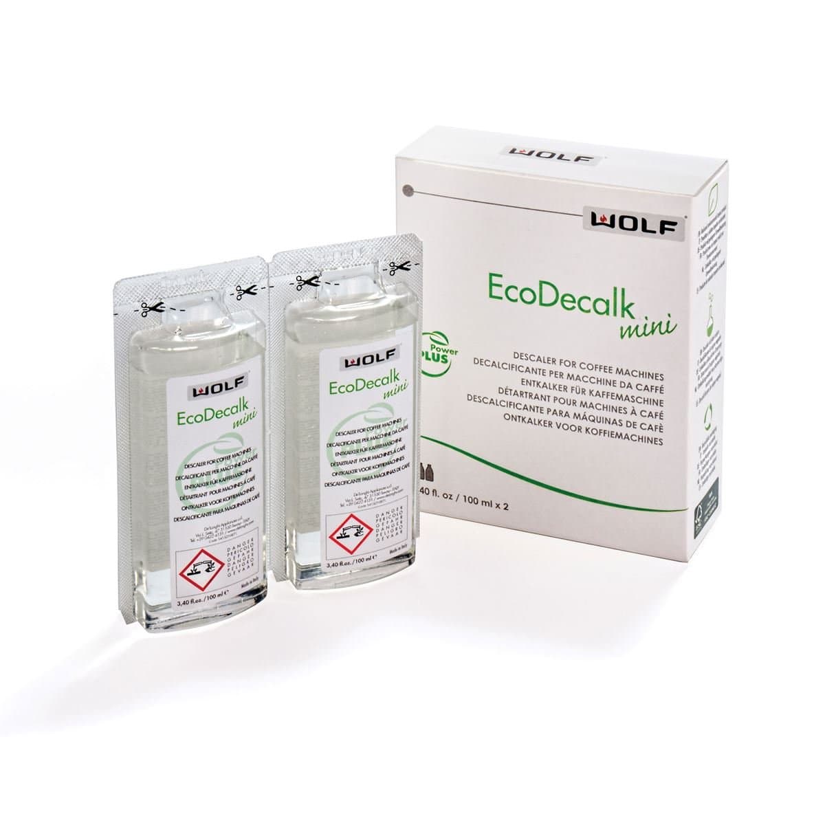 Wolf EcoDecalk Mini COFFEE SYSTEM DESCALING SOLUTION (1 Pack)