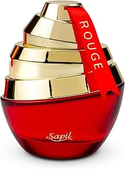 Rouge Eau de Parfum for Women – Long Lasting Amber Floral Perfume | Saffron, Jasmine & Warm Amber Notes | Elegant Sweet Feminine Fragrance | 3.4 oz / 100ml