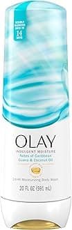 Body Wash for Women, Indulgent Moisture, 24hr Moisturizing & Nourishing Formula, Infused with Vitamin B3 Complex, Luxurious Fragrances, Guava & Coconut Scent, 20 fl oz