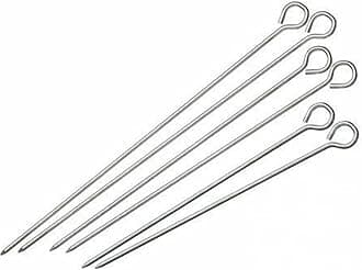 Stainless Steel 12 Inch Barbeque Rods- Set of 6