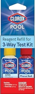 Clorox® Pool&Spa™ Swimming Pool 3-Way Water Test Kit Refill Solutions, 0.5oz (Pack of 1)