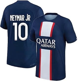 95MILESNeymar Jersey 10 Number Paris Club Jersey Team Old Football Jerseys Club Kid's Home
