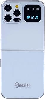 All-New ROCK Z Flip Dual Sim |Keypad Mobile| With 2.4" Display |Flip|Fold| Call & SMS Indicator |Crystal Back Panel|BT Dialer|Voice Changer |Long Lasting Battery|Camera|Feature Phone| Red+Gold