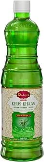 Dadaji's Khus Khaas Sharbat - Natural Khus Syrup for Refreshing Beverages & Desserts | Cool and Soothing Flavor | Perfect Summer Drink (400ml)