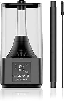 AC Infinity CLOUDFORGE T3, Plant Humidifier 4.5L with Onboard Smart Controller, Humidity Balance Programming, Commercial Grade Indoor RoomHumidifier for Plants in Grow Tents, Grow Rooms, Greenhouses