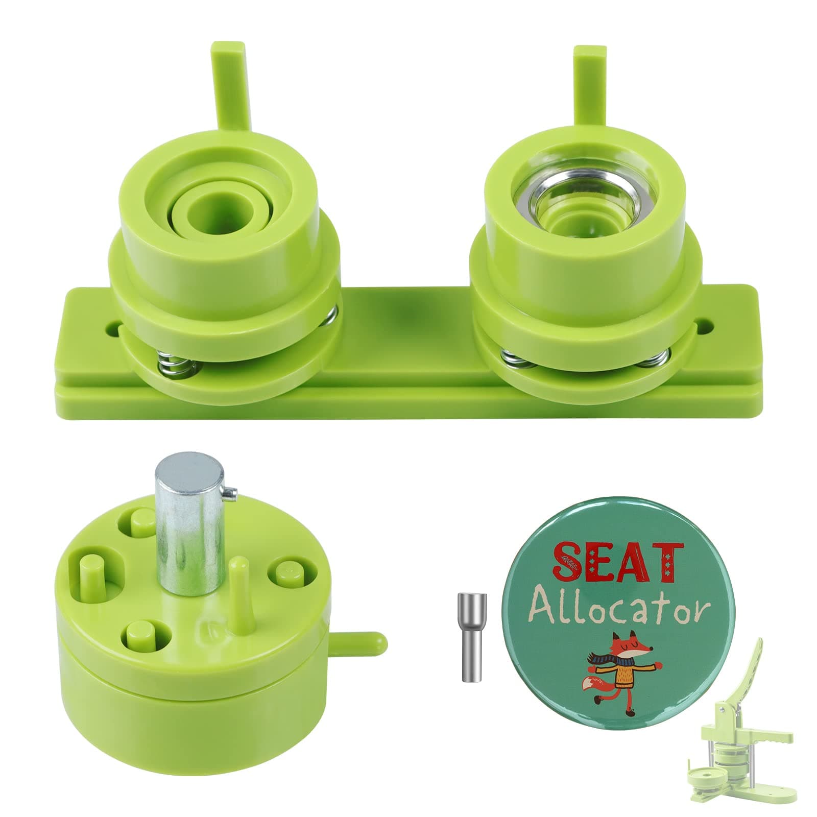 1 inch/25mm Button Maker Mold, Interchangeable Die, Compatible with Slide Rail Button Maker Machine, 1 Piece