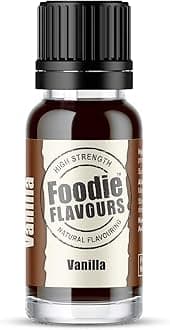 Vanilla Natural Food Flavouring 15ml - Foodie Flavours
