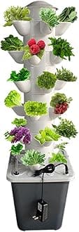 Hydroponics Growing System kit, 30 Pods Vertical Hydroponic Tower for Smart Indoor Home Gardening Lovers Hydroponic Germination Kit