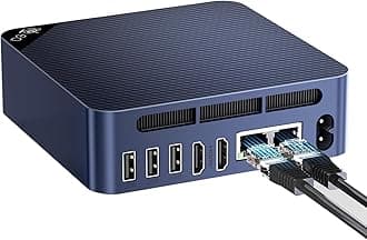Beelink EQ14 Mini PC, Intel 12th Processor N150 (4C/4T, up to 3.6Ghz), 16G DDR4 500G M.2 SSD Mini Office Computer, 4K Dual Display/Dual 1000M LAN/WiFi 6/BT5.2