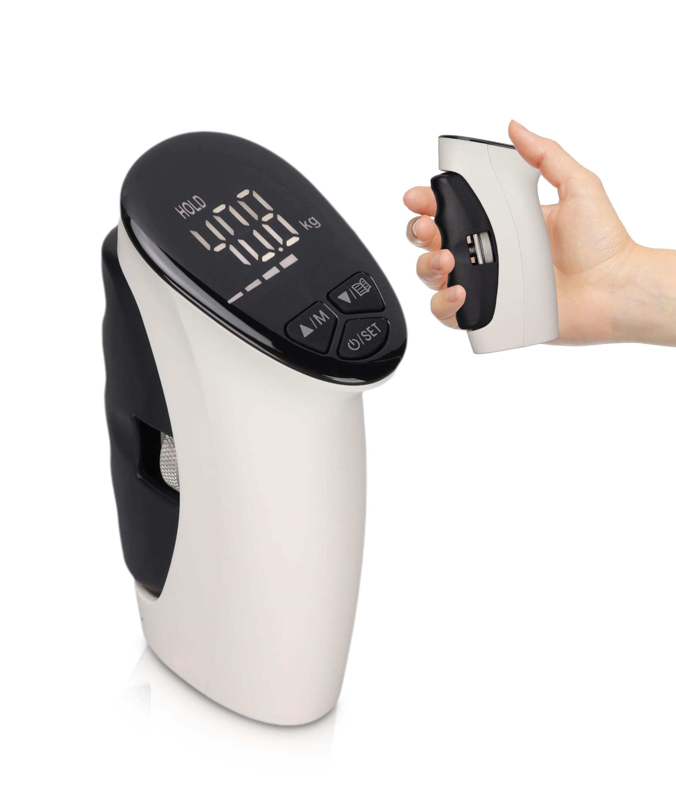 Hand Grip Strength Dynamometer, LED Display Electronic Hand Dynamometer, Accurate Adjustable Grip Distance Digital Hand Grip Strength Dynamometer for Rehabilitation Training