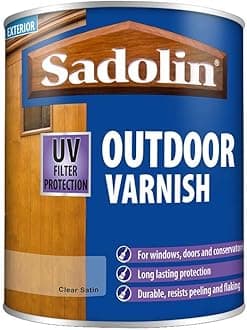 Sadolin Outdoor Varnish 750 ml Satin Finish