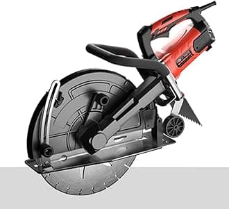 16 ″ Wall Slotting Machine, 9900W Cement Concrete Wall Cut Wall Machine, Handheld Single -Chip Groove Large Stone Cutting Machine, for Cutting Bricks, Granite, Marble,A