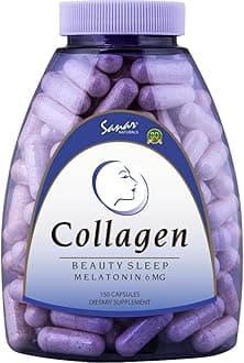 Collagen Pills with Vitamin (150 Capsules, Beauty Sleep)