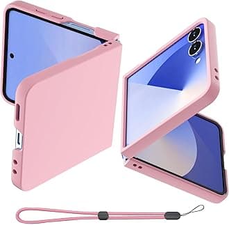 AICase for Samsung Galaxy Z Flip 7 Case Pink, [Minimalist Fit] Ultra-Thin Slim Fit Protective Sturdy Solid PC Phone Cover for Samsung Flip 7 5G