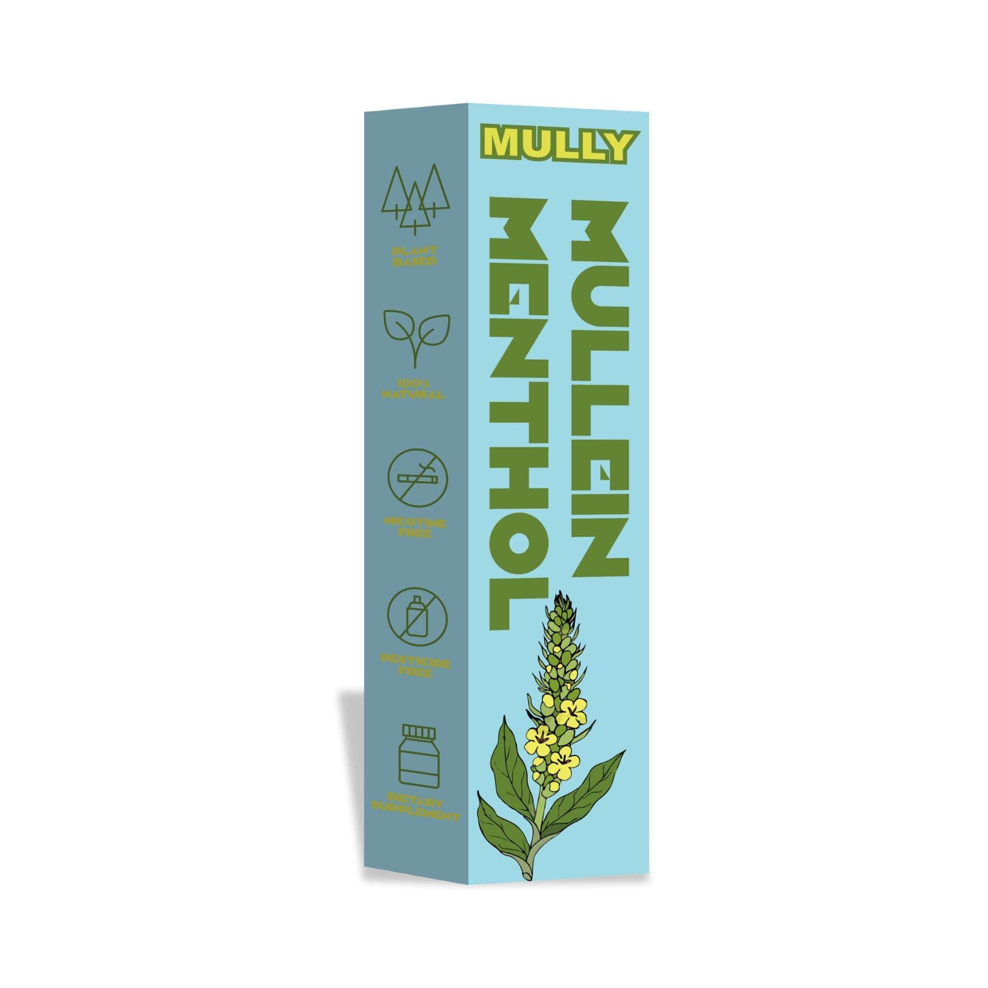Mullein Herbal Diffuser Pen, Thyme and Menthol, Smoking Alternative, Replace Bad Habit's, Menthol Breathe