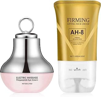 Neck-Eye Care Tightening & Revitalizing Set -Smooth of Fine Lines, Eye & Neck Treatment, Skin Moisturizer, Deep Moisturizing Skincare