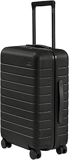 - Carry-On Luggage, Lightweight Hardside Suitcase with Spinner Wheels, 22 Inch Airline Approved, TSA Lock, Jet Black
