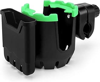 Stroller Cup Holder with Phone Holder, Universal Cup Holder, 2-in-1 Cup Phone Holder for Stroller, Bike, Walker, Wheelchair