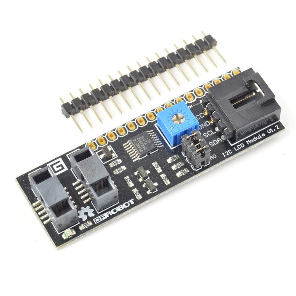 angelelec DIY Open Source IIC LCD Backpack, Gadgeteer IDC10 Interface Brackets, Allows Gadgeteer User to play with lcd160x, I2 °C Backpack is based on the pca8574, Reduced The Number Of Pins lcd1601, LCD1602