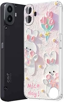 Fashionury Soft Mobile Back Cover for CMF by Nothing Phone 1 (Silicone_Multicolor)
