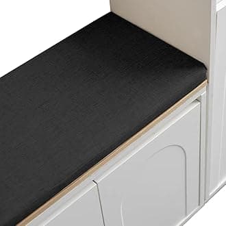 Bench Cushions for Indoor Furniture 40/48/60 x 14/15/17/11 inch Rectangular Non Slip Outdoor Bench Cushion pad for Deck Chair Swings Bench Cushion(Color 1,79x14x2in)