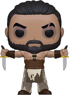 Funko POP! TV: GOT - Khal Drogo With Daggers - Game Of Thrones - Collectable Vinyl Figure - Gift Idea - Official Merchandise - Toys for Kids & Adults - TV Fans - Model Figure for Collectors