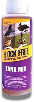 Bird Repellent Spray, Residential Bird Problem Solution by Flock Free Bird Control, 4 oz Concentrate