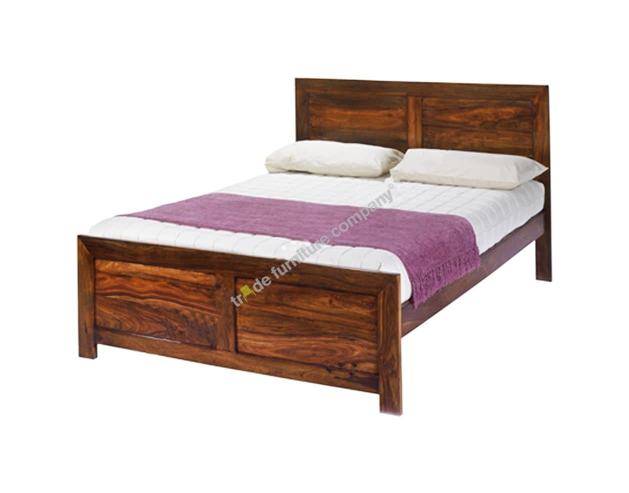 Sheesham Cube 6ft Bed (Super King Size)