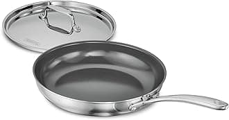 - Fusao Healthy Triply Ceramic 20Cm Frypan Ex+ with Ss 304 Lid | Non Toxic (PFAS/PTFE/PFOA Free) Omlete Pan | Saute | Induction Friendly | Stay Cool Handle I 10 Year Warranty