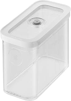 ZWILLING Fresh & Save Cube Boxes, Plastic, Airtight Dry Food Storage Container, Medium Tall Cube, 2M Container, 1.9-qt