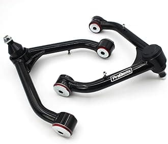 2-4" Lift Front Upper Control Arms for 1999-2006 Chevy Silverado 1500 GMC Sierra 1500, 2000-2006 Suburban 1500 Tahoe Yukon/Yukon XL 1500, PU Bushings UCA Greasable w/Ball Joints Replacement