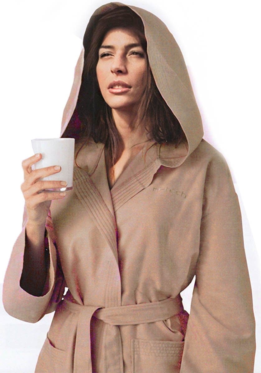 Gabel Hi-Tech Microfibre Bathrobe Medium greige