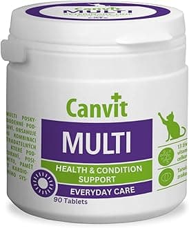 Canvit Cat Vitamins For Immune Support | Supplements & Vitamins for Cats | Taurine for cats | Cat Multivitamins | Cat Vitamins Supplements for Immune Booster For Cats And Kittens | 100g 90 Tabs